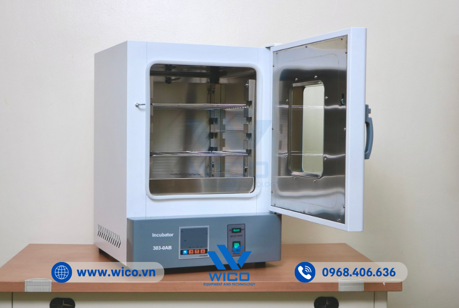 Tủ ấm vi sinh Xingchen - Trung Quốc 303-0AB mở cửa