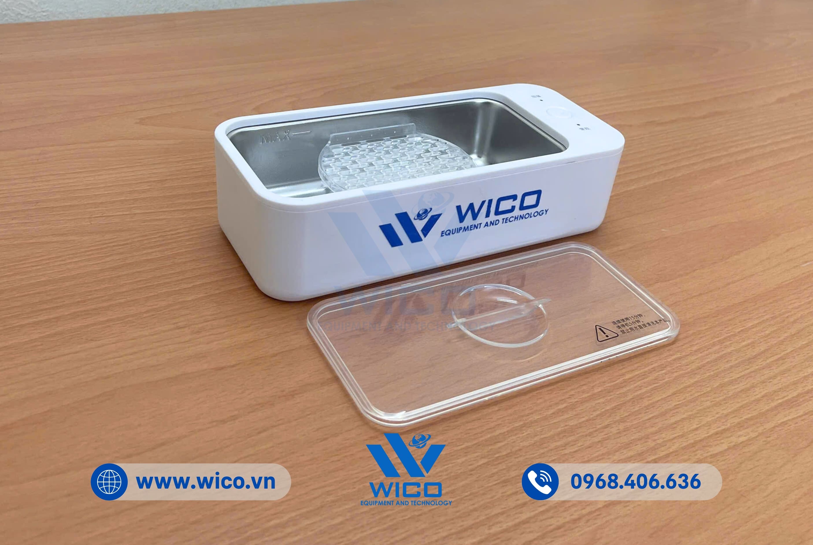 Bể Rửa Siêu Âm Mini Cầm Tay UC-6008 ⭐ 400ml