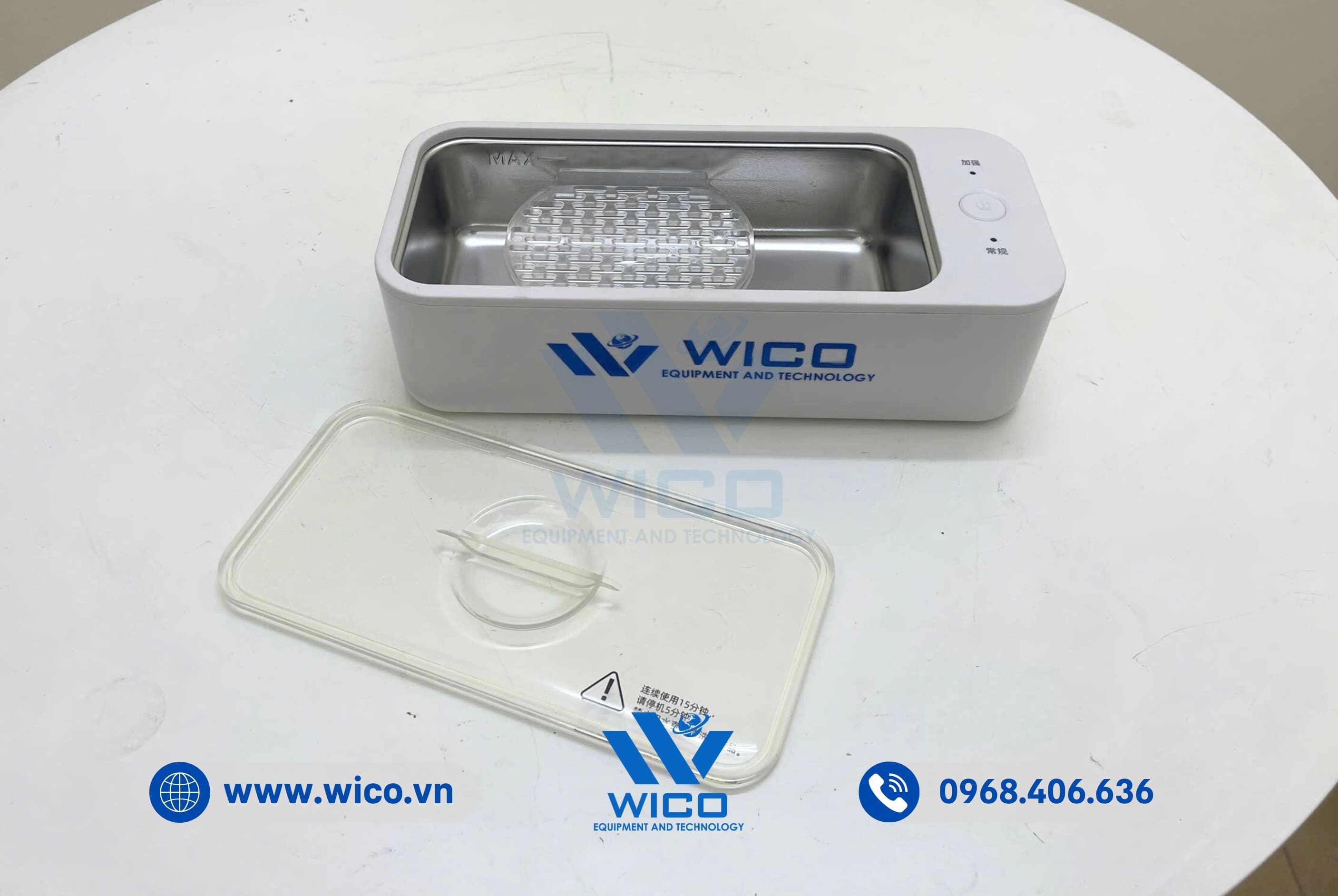 Bể Rửa Siêu Âm Mini Cầm Tay UC-6008 ⭐ 400ml