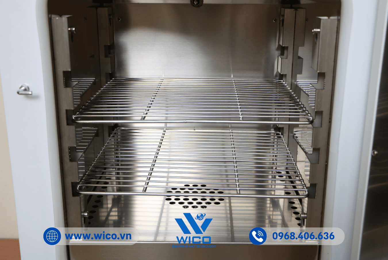 Tủ sấy đối lưu cưỡng bức WGL-45AB được cung cấp kèm theo 2 khay đựng mẫu