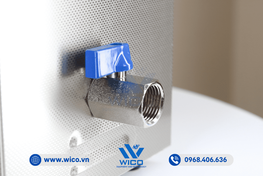 Van xả nước của bể rửa siêu âm WUC-68