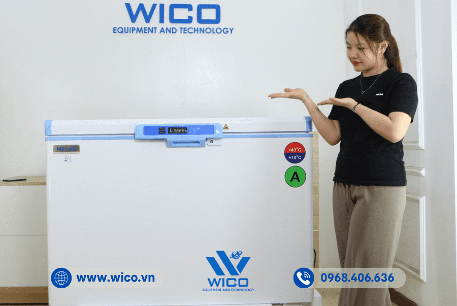 Tủ bảo quản vacxin chuyên dụng YC-275EW | Hàng có sẵn tại Wico