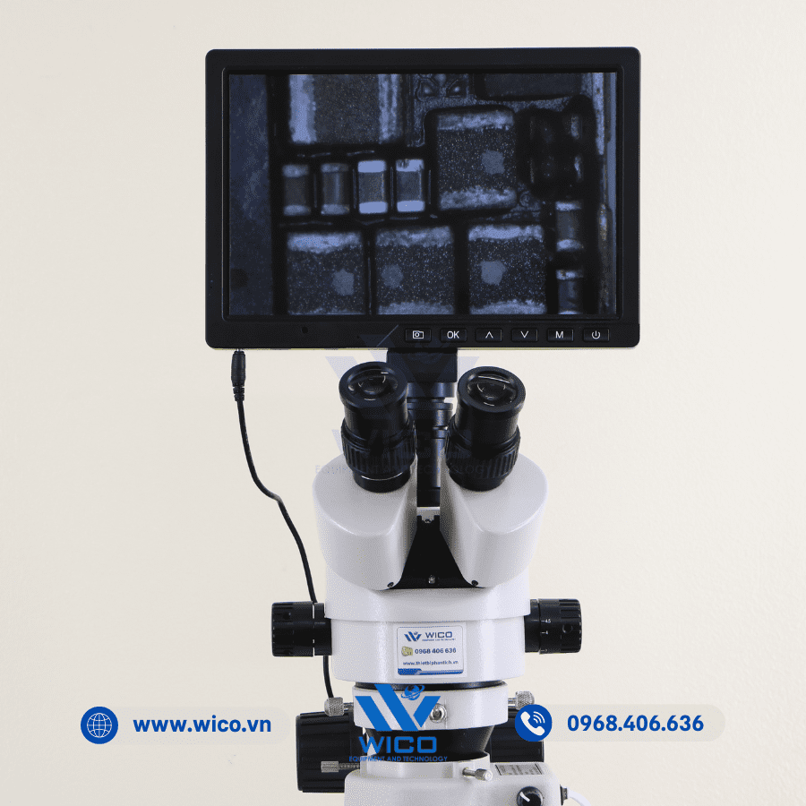Bộ Kính Hiển Vi Kết Nối Màn Hình 10.1 Inch | SZM-1016M