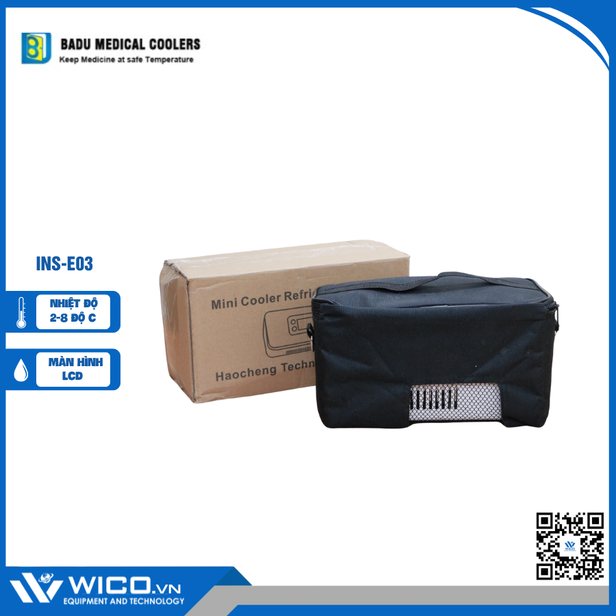 Hộp Bảo Quản Insulin Trung Quốc INS-E03 | Màu Trắng