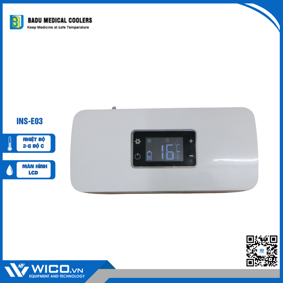 Hộp Bảo Quản Insulin Trung Quốc INS-E03 | Màu Trắng