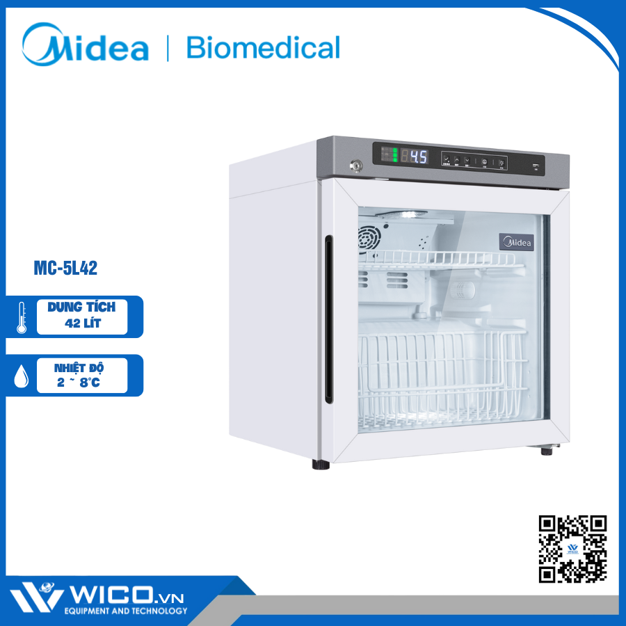 Tủ Bảo Quản 2-8 Độ C Midea MC-5L42