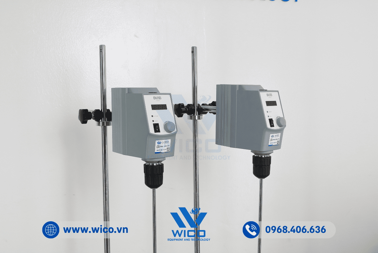 Thiết kế trục khuấy kiểu “top cross” dễ thay đổi bình chứa