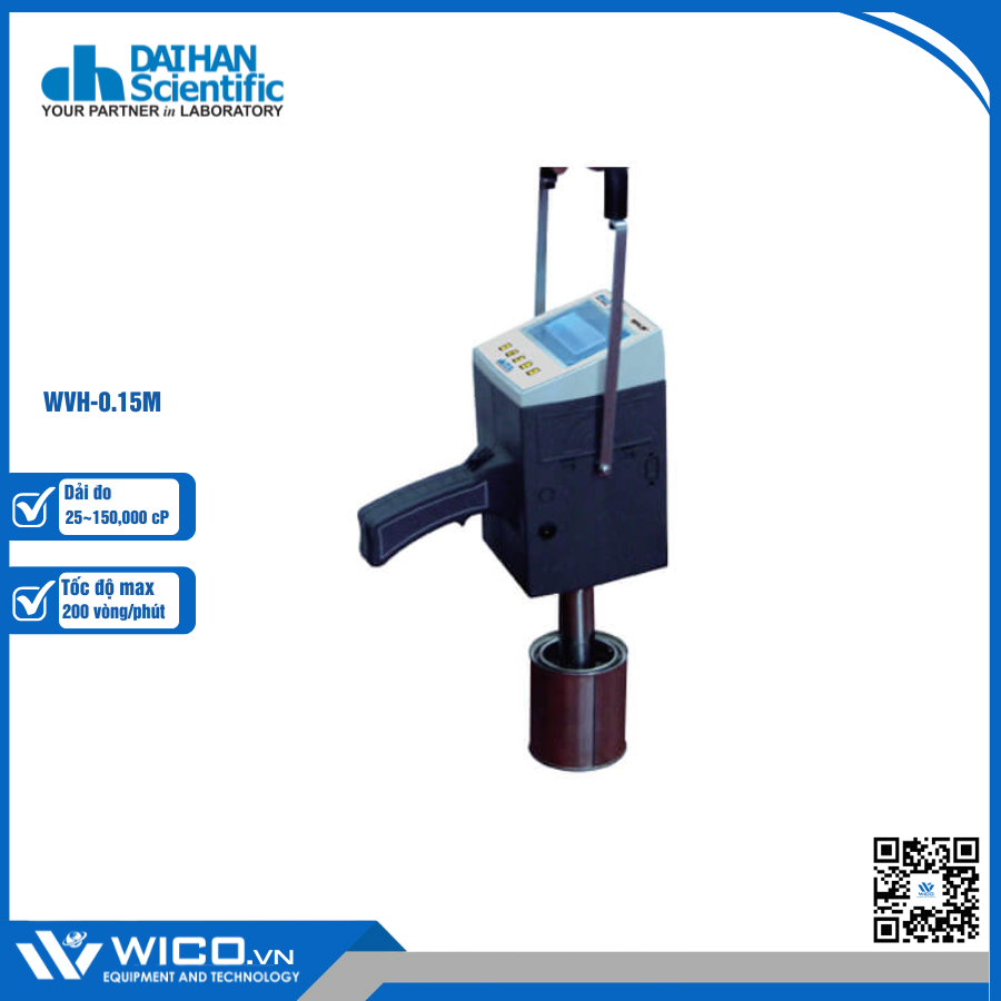 Máy Đo Độ Nhớt Cầm Tay Daihan WVH-0.15M