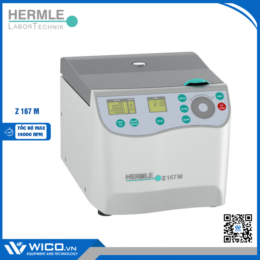 Máy ly tâm tốc độ cao Hermle z167m