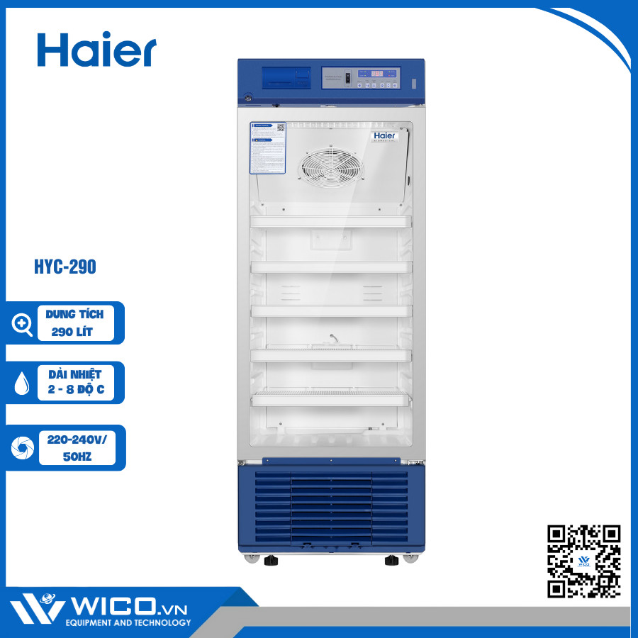 Tủ bảo quản dược phẩm - Vacxin 290 lít Haier HYC-290