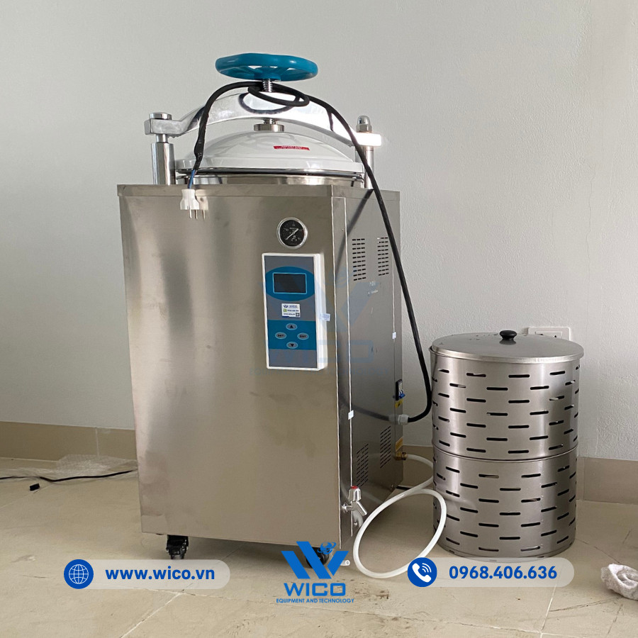 Giao hàng Nồi hấp tiệt trùng LS-35HD cho phòng thí nghiệm ở Ninh Bình