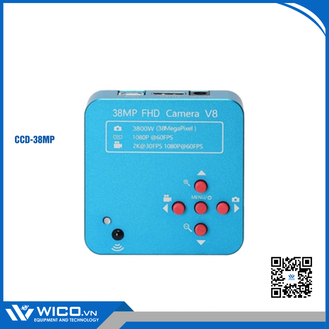 Camera Chuyên Dụng Cho Kính Hiển Vi CCD-38MP | Wico Việt Nam