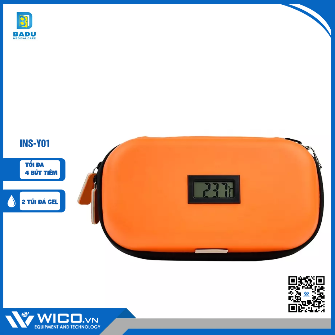 Túi Bảo Quản Insulin Cầm Tay Trung Quốc INS-Y01