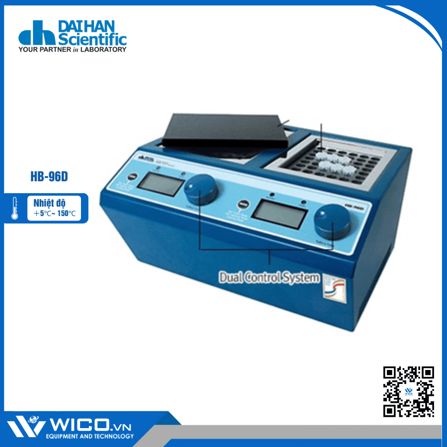 Máy Ủ Nhiệt Khô 150 Độ Daihan Hàn Quốc 2 Block