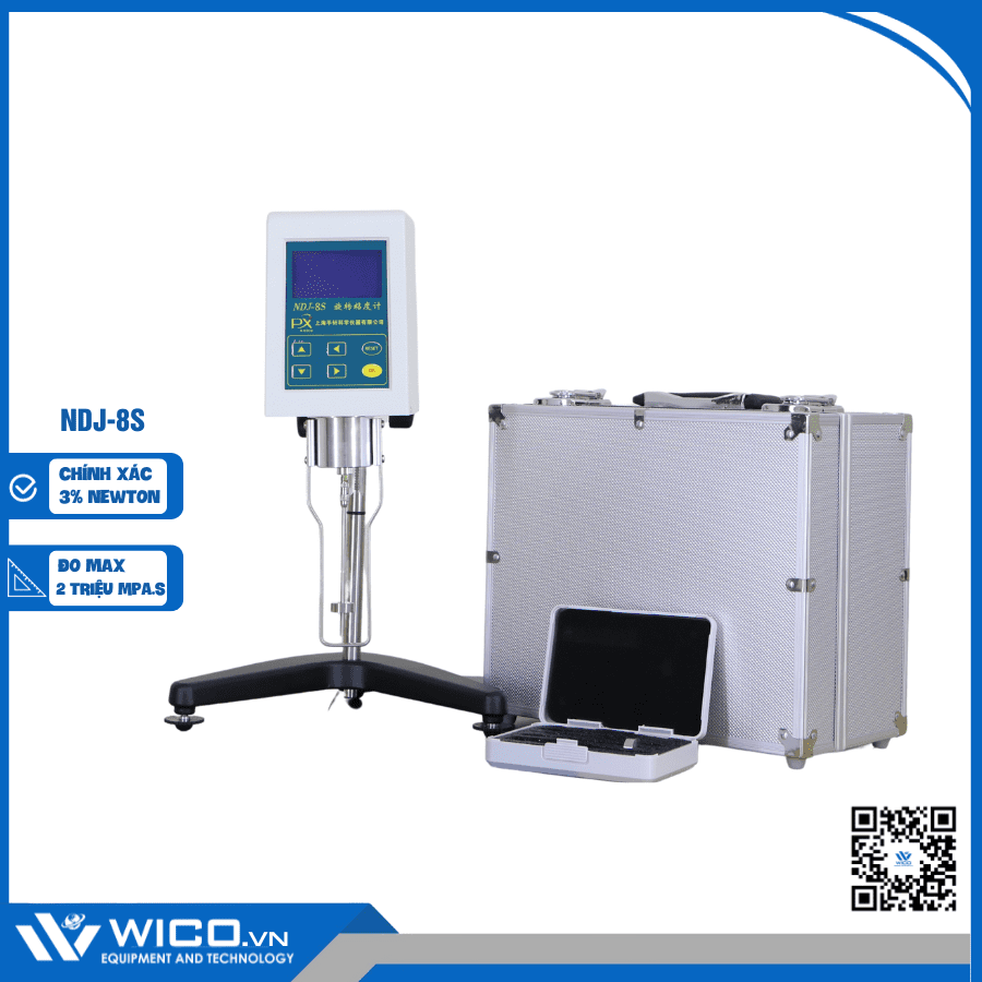 Ndj Máy đo độ nhớt tự động hiện số Trung Quốc NDJ-8S | Wico Việt Nam