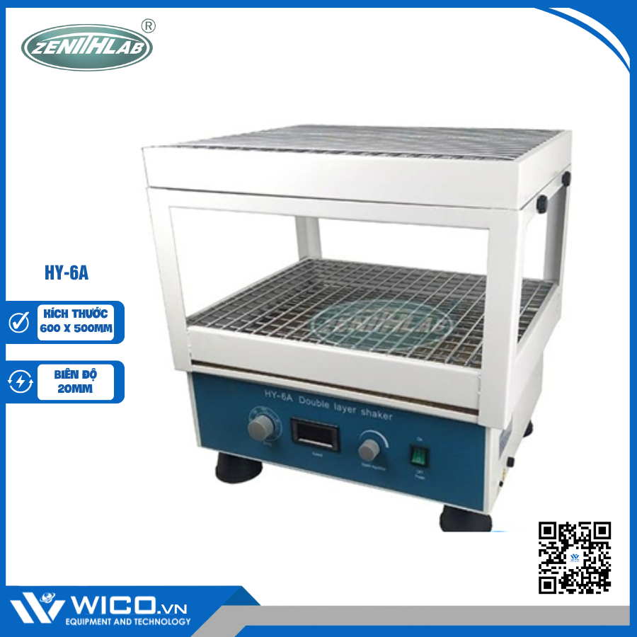Máy Lắc Tròn 2 Tầng Zenith Lab HY-6A
