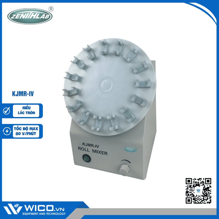Máy Lắc Ống Máu Xoay Tròn Zenith Lab KJMR-IV