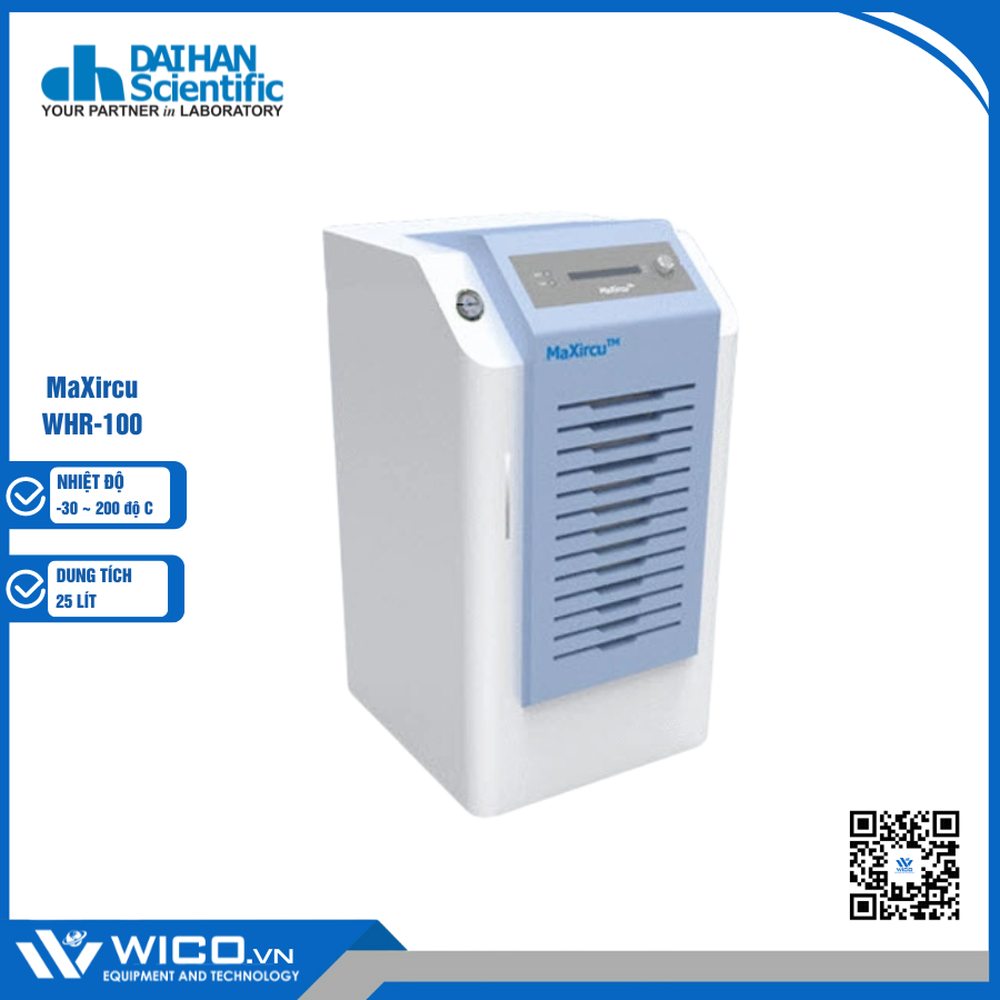 Bể Điều Nhiệt Tuần Hoàn Daihan MaXircu WHR-100 | 25 Lít