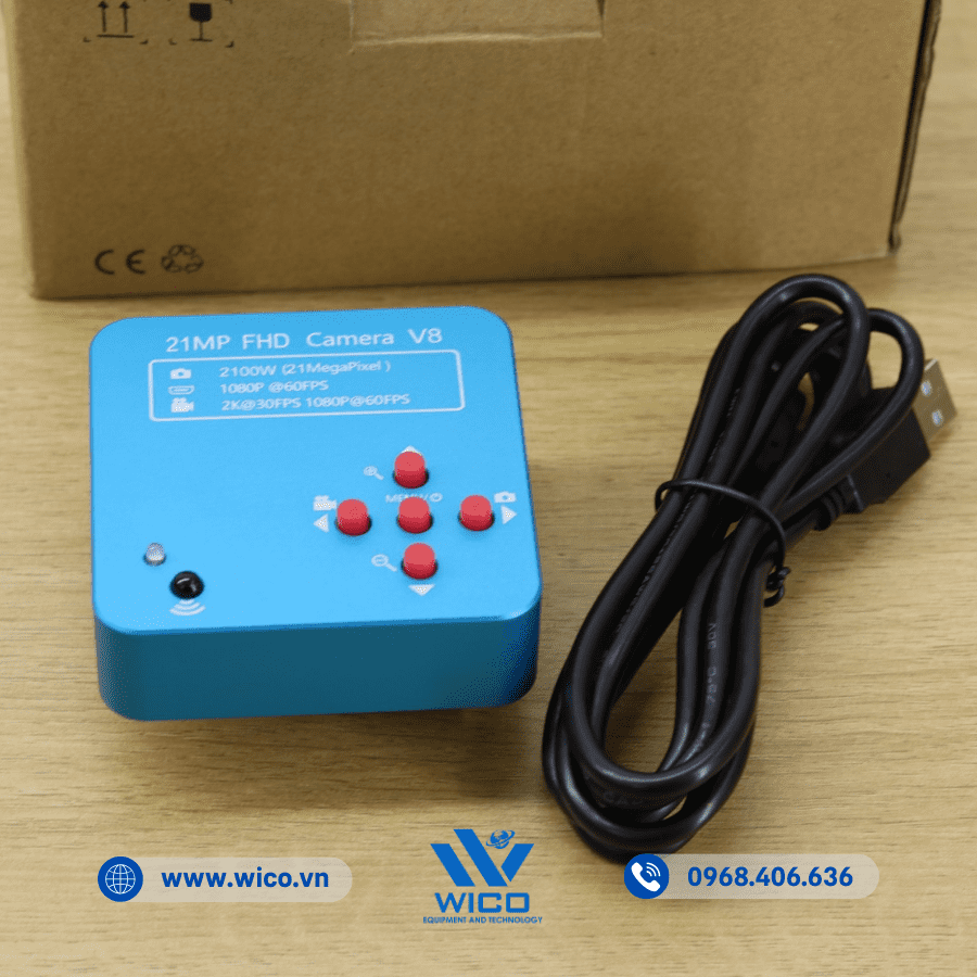 Camera Chuyên Dụng Cho Kính Hiển Vi CCD-38MP | Wico Việt Nam