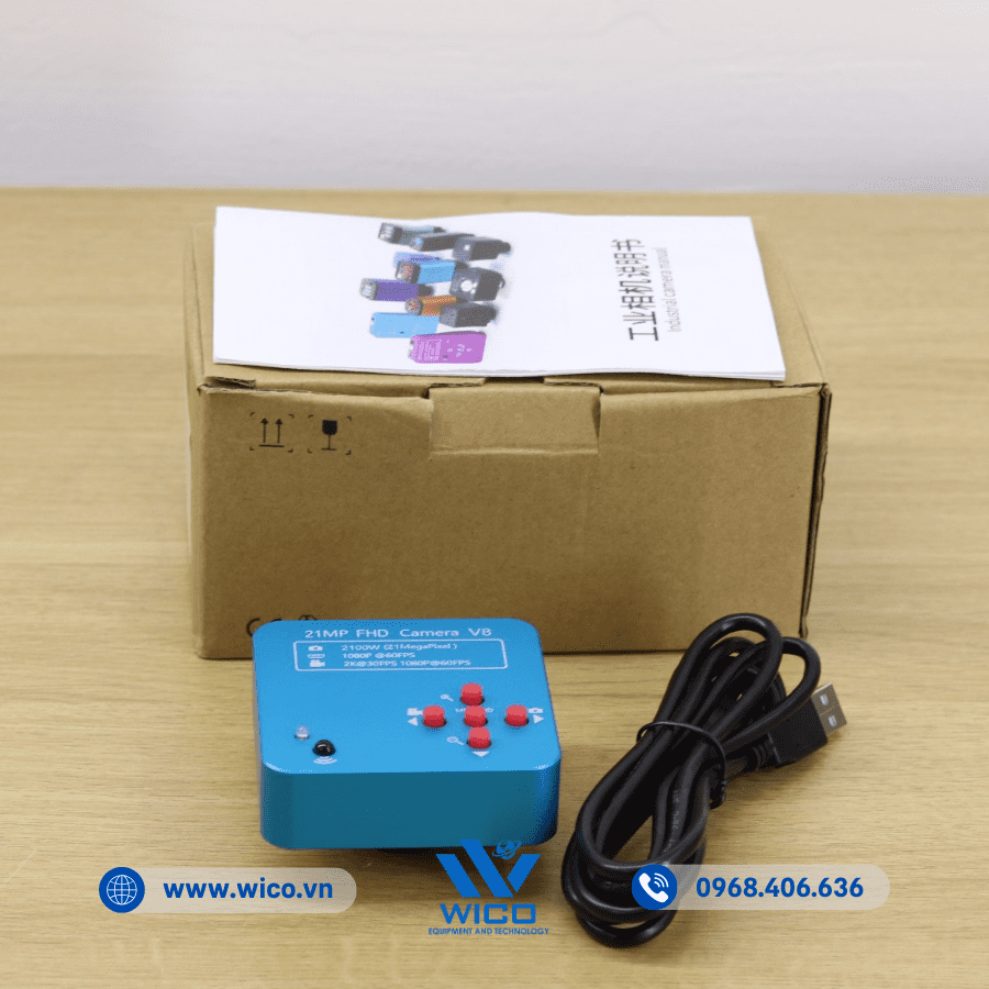 Camera Chuyên Dụng Cho Kính Hiển Vi CCD-38MP | Wico Việt Nam