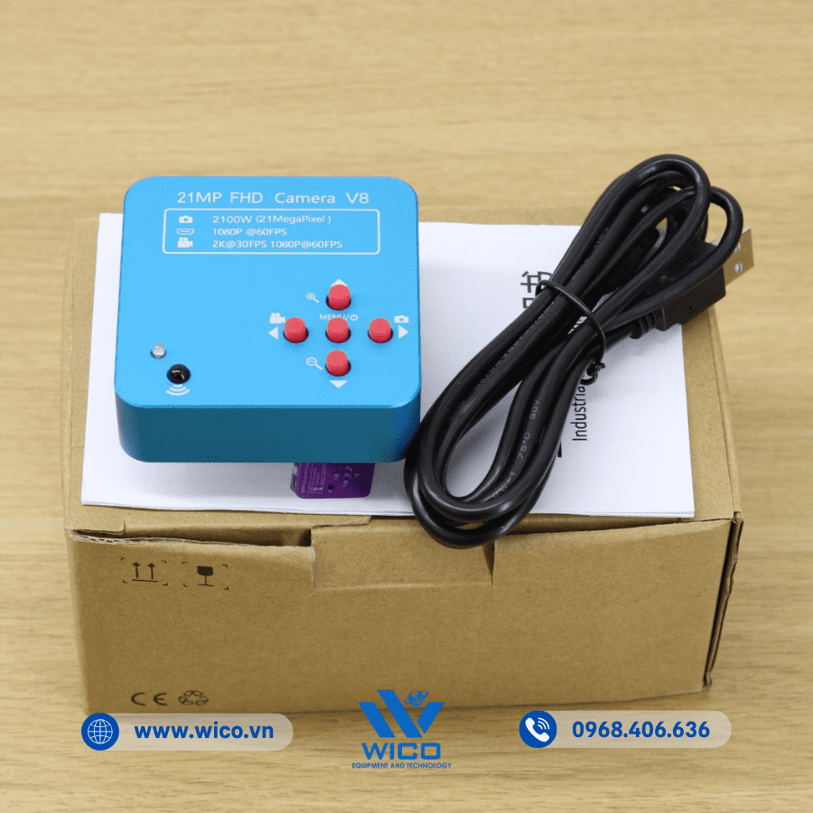 Camera Chuyên Dụng Cho Kính Hiển Vi CCD-38MP | Wico Việt Nam