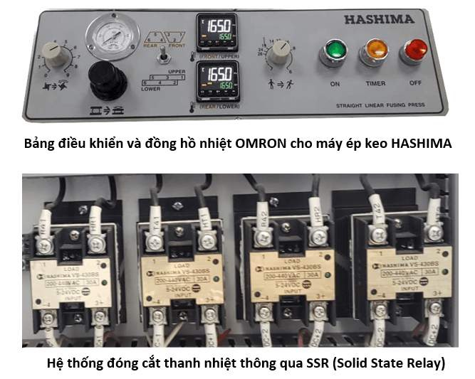 Máy ép keo Hashima HP-900LFS