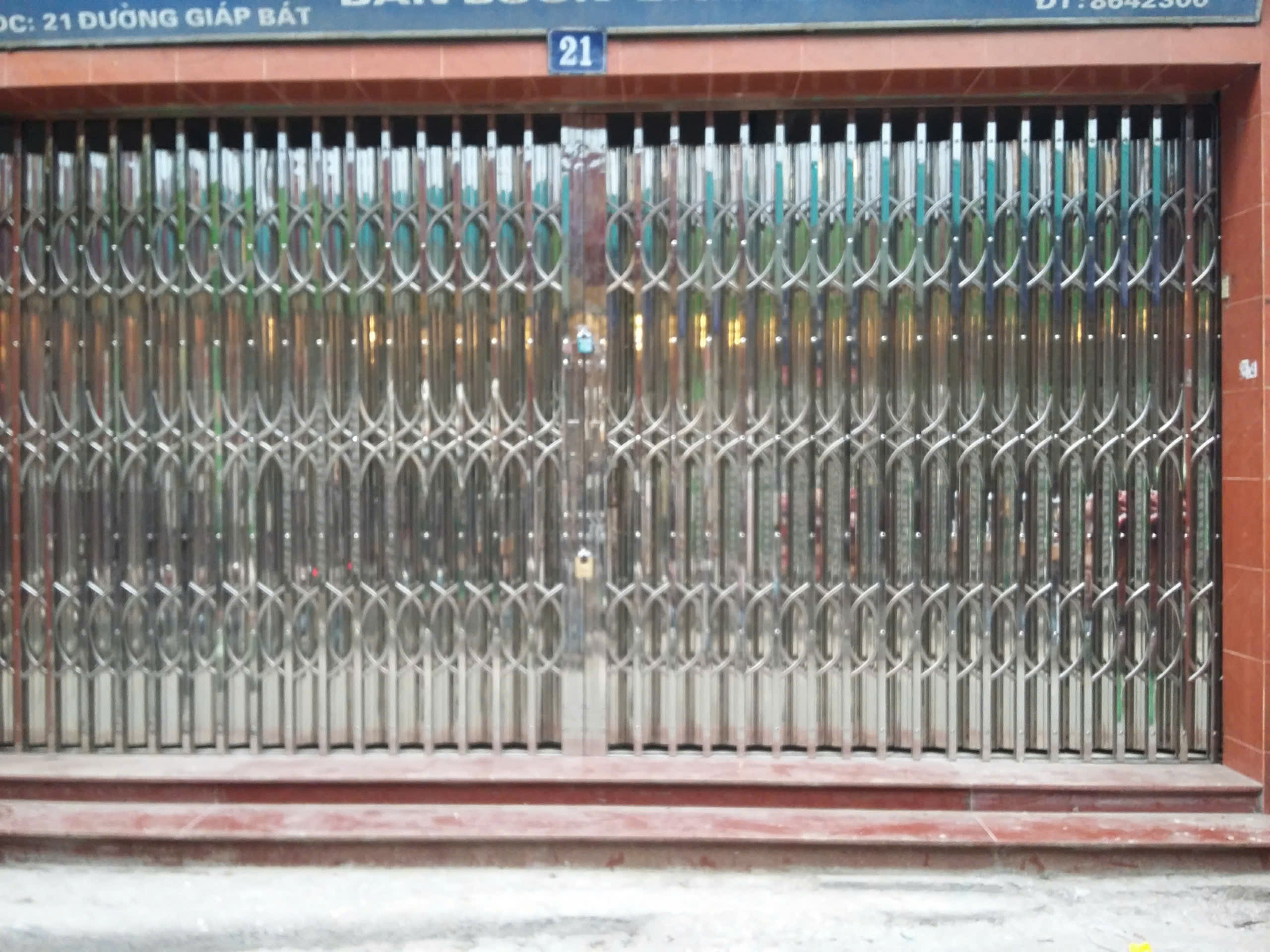 Cửa Xếp inox