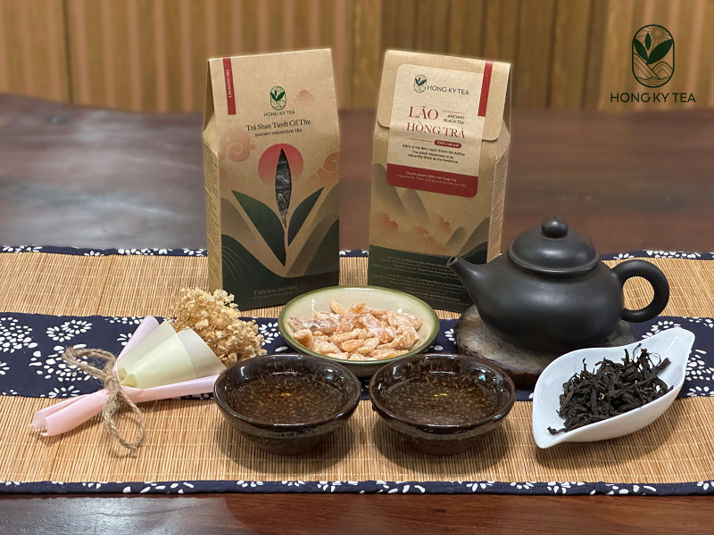 Lão Hồng Trà - Trà Shan Tuyết cổ thụ Hà Giang - Hồng Kỳ Tea