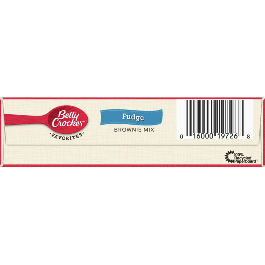 Bột Bánh Fudge Brownie Pha Sẵn Betty Crocker Fudge Brownie Mix Dutch Cocoa, Hộp 519g