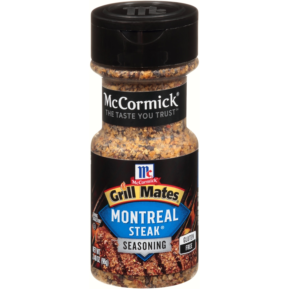 Gia Vị Ướp Thịt Nướng Dành Cho Người Ăn Kiêng McCormick Grill Mates Montreal Steak Seasoning, 96g (3.40 Oz.)