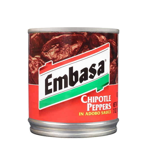 Ớt Chipotle Ngâm Sốt Adobo Chipotle Embasa Peppers In Adobo Sauce (Hộp 198gr, 7 Oz)