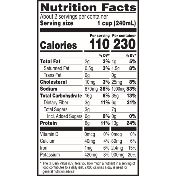 Súp Bò Rau Củ Truyền Thống Đóng Hộp Campbell's Chunky Old Fashioned Vegetable Beef Soup, Hộp 533g (18.8 Oz.)