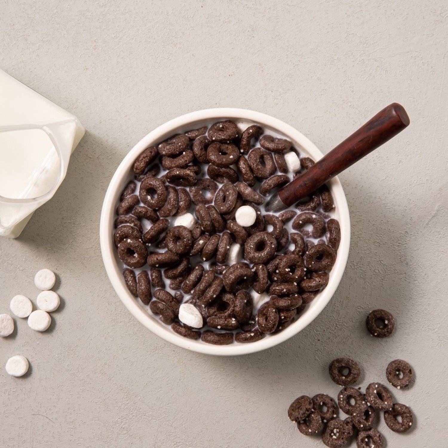 Bánh Ngũ Cốc Ăn Sáng Oreo O's Cocoa Hoops Vanilla Cereal, Hộp 320g (10 Khẩu Phần 30g)