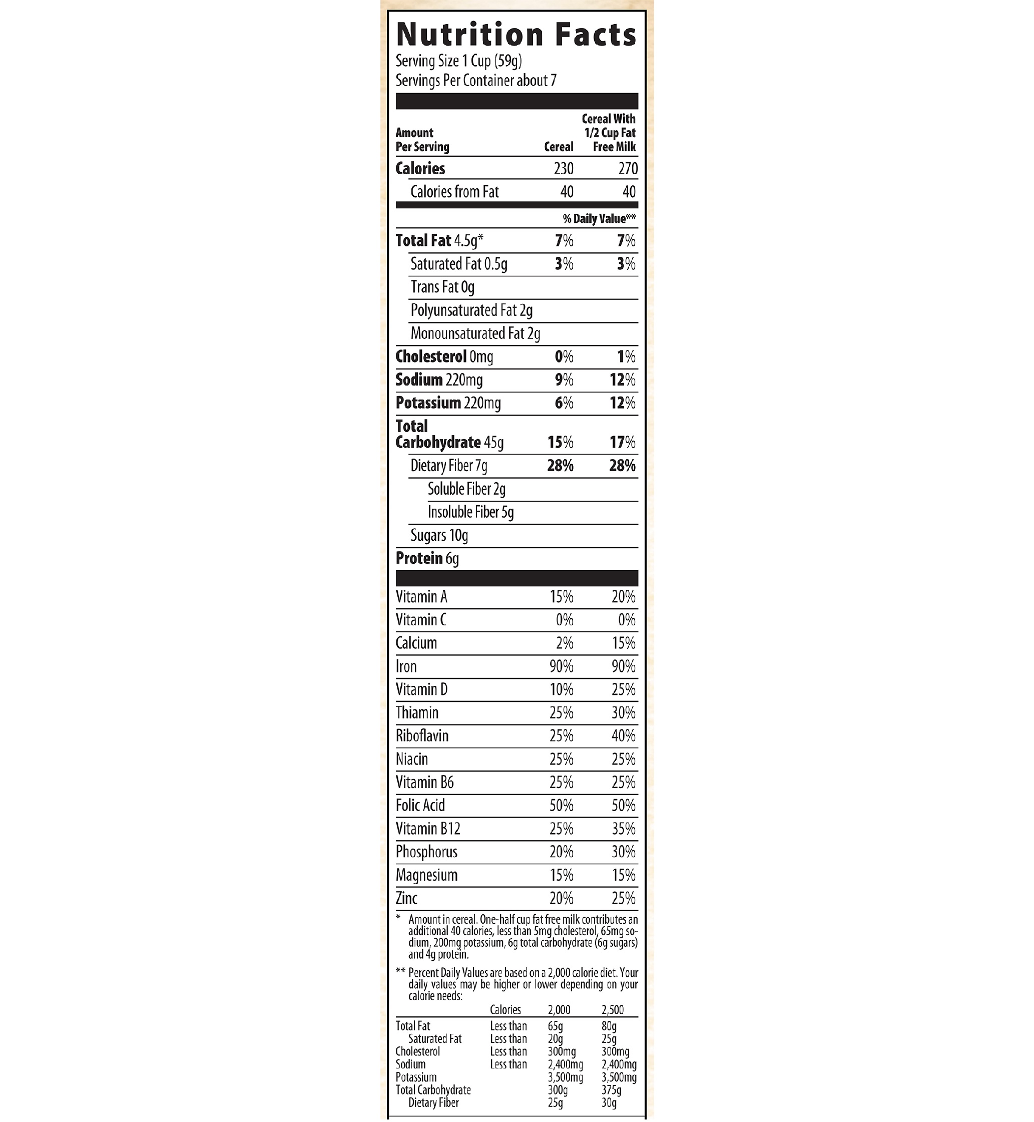 Ngũ Cốc Ăn Sáng Giòn Với Chuối Post Great Grains Banana Nut Crunch Breakfast Cereal, Hộp 439g (15.5 Oz.)