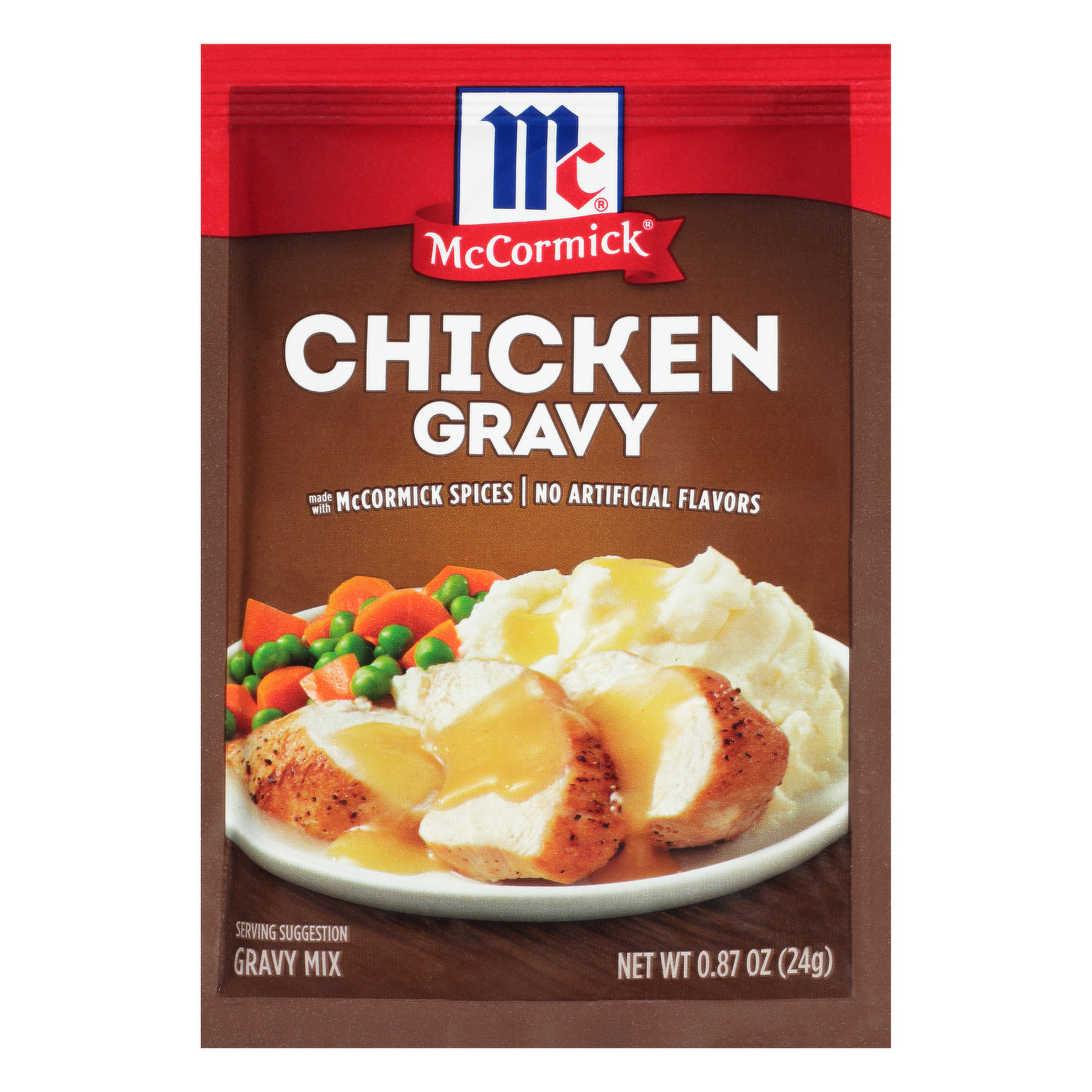Bột Pha Nước Sốt Gà McCormick Chicken Gravy Mix Seasoning, Gói 24g (0.87 Oz.)