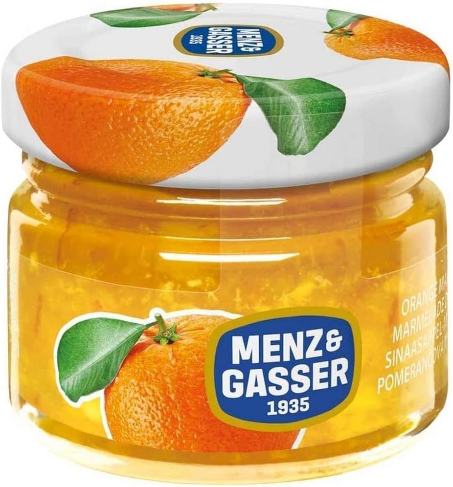 Combo Mứt Menz Gasser 4 vị, 4 Lọ mini x 28g