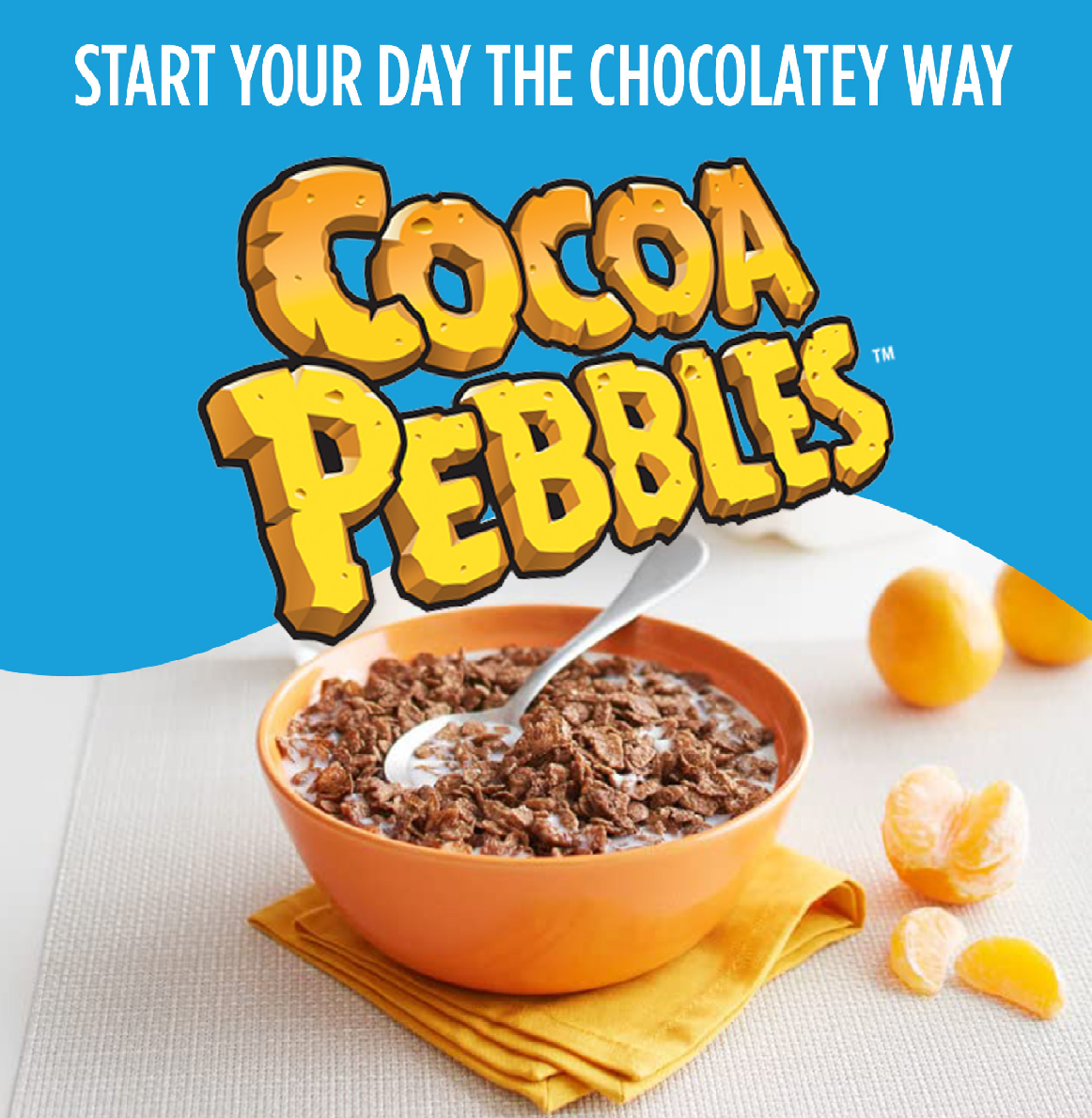 Ngũ Cốc Socola Không Gluten Post Cocoa PEBBLES™ Cereal Gluten Free, Hộp 311g (11 Oz.)