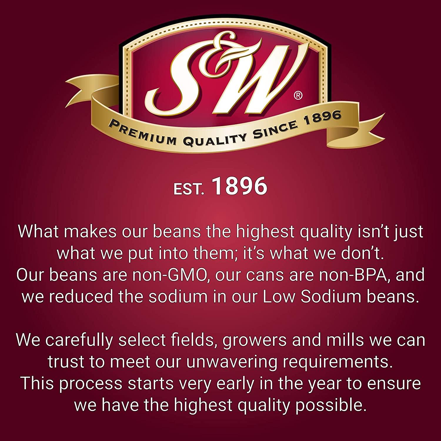 Đậu Cúc Vị Cay Đóng Hộp S&W Pinto Chili Beans, Lon 439g (15.5 Oz.)
