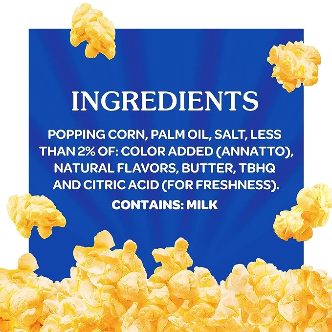 Bắp Rang Nhiều Bơ Tách Béo, Bỏng Ngô Nổ Lò Vi Sóng ACT II Extreme Butter Popcorn, Hộp 468g (6 Túi x 78g)