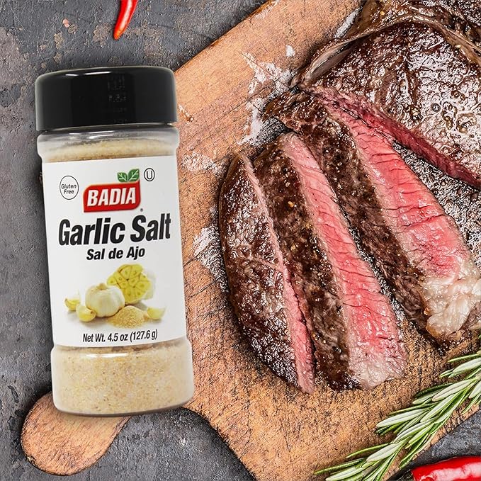 Gia Vị Muối Tỏi Badia Garlic Salt, Chai 127.6 gr