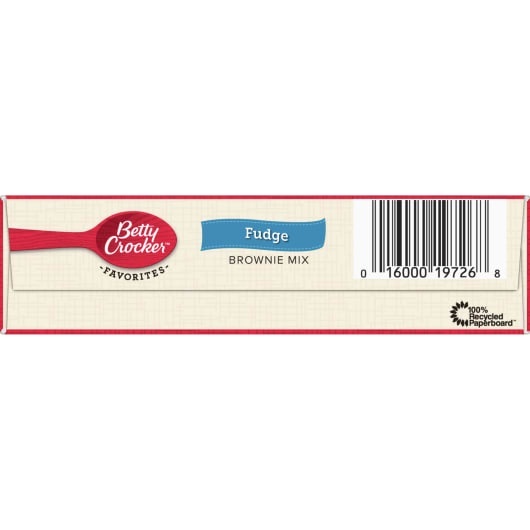 Bột Làm Bánh Brownies Socola Đen Pha Sẵn Betty Crocker Dark Chocolate Brownie Mix, Family Size, Hộp 519g (18.3 Oz.)