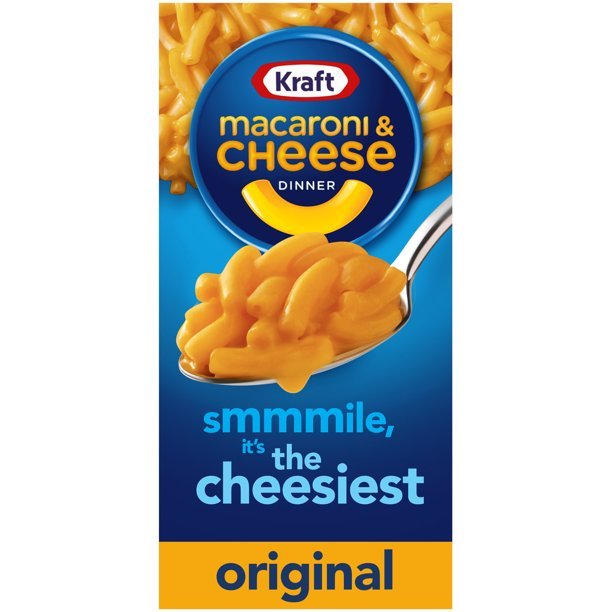 Nui Phô Mai Kraft Original Macaroni and Cheese Dinner, Hộp 206g (7.25 Oz.)