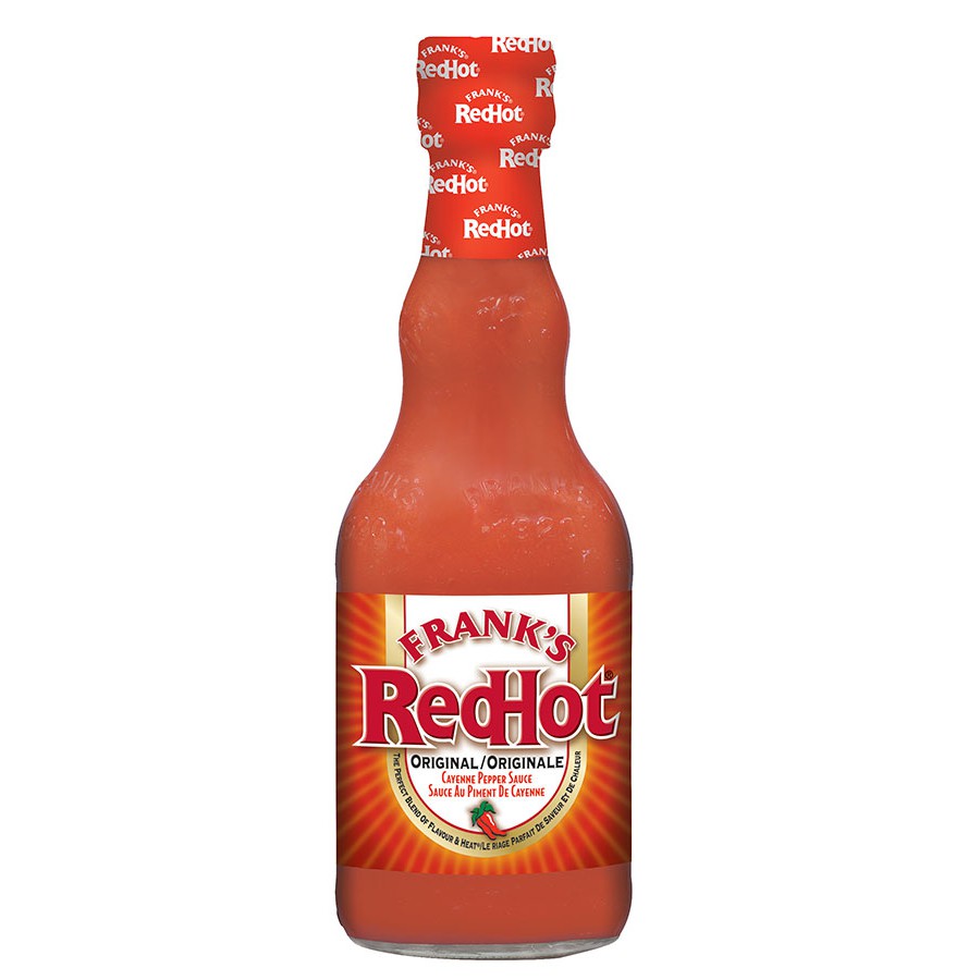 Sốt Ớt Cayenne Frank's RedHot Pepper Sauce (Keto Friendly), Chai 354ml (12 oz)
