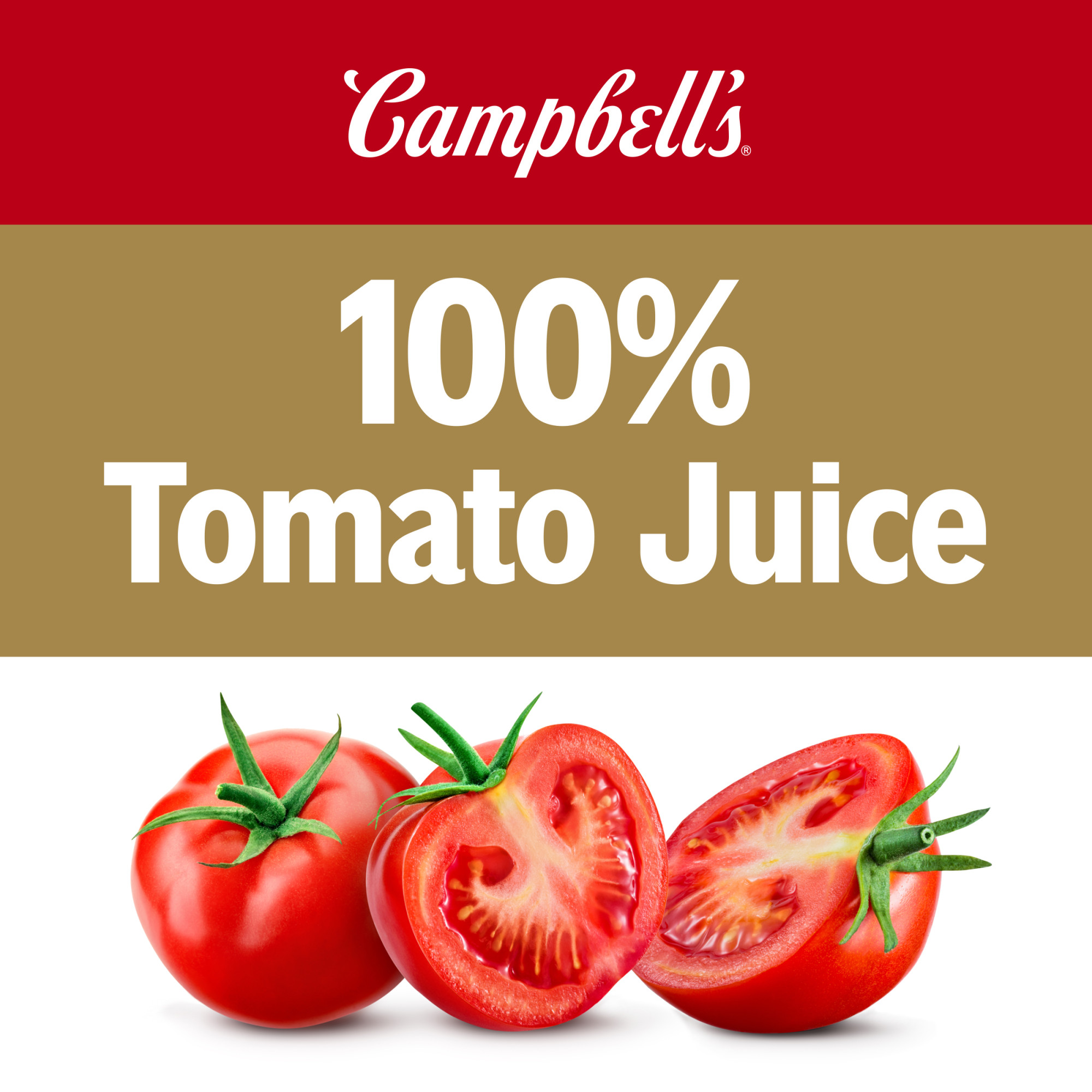Nước Ép Cà Chua Campbell's Tomato Juice, Lon 340 mL (11.5 Fl. Oz.) [NON-GMO]