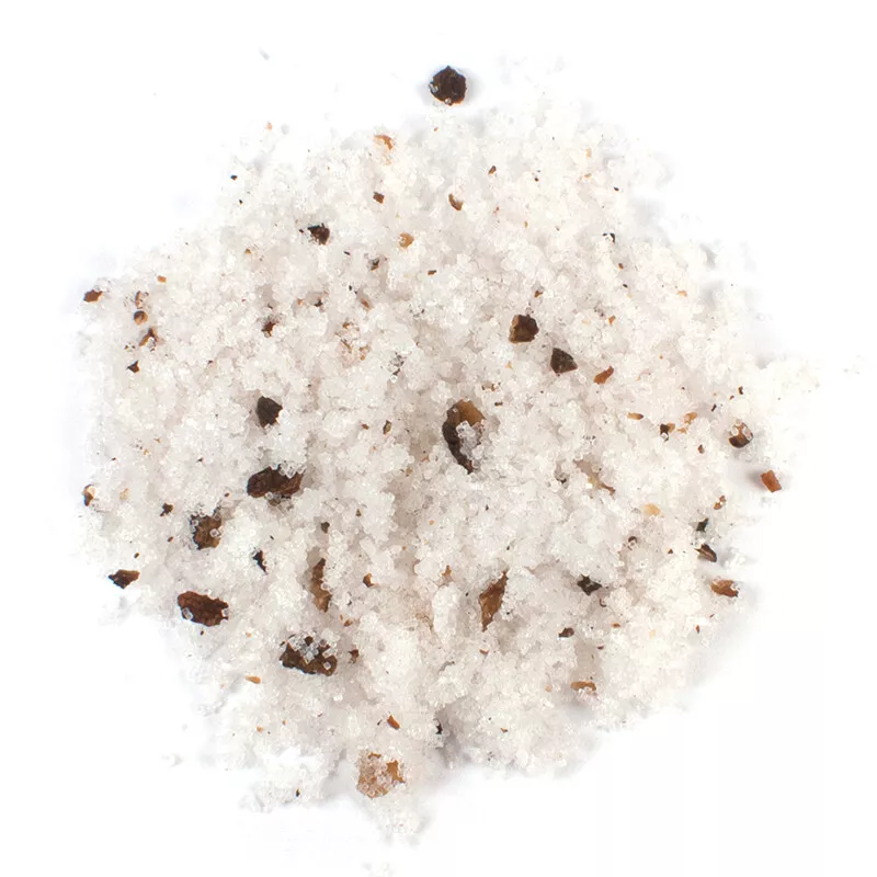 Muối Biển Nấm Badia Black Truffle Sea Salt, Hộp 255.1g (9 Oz.)