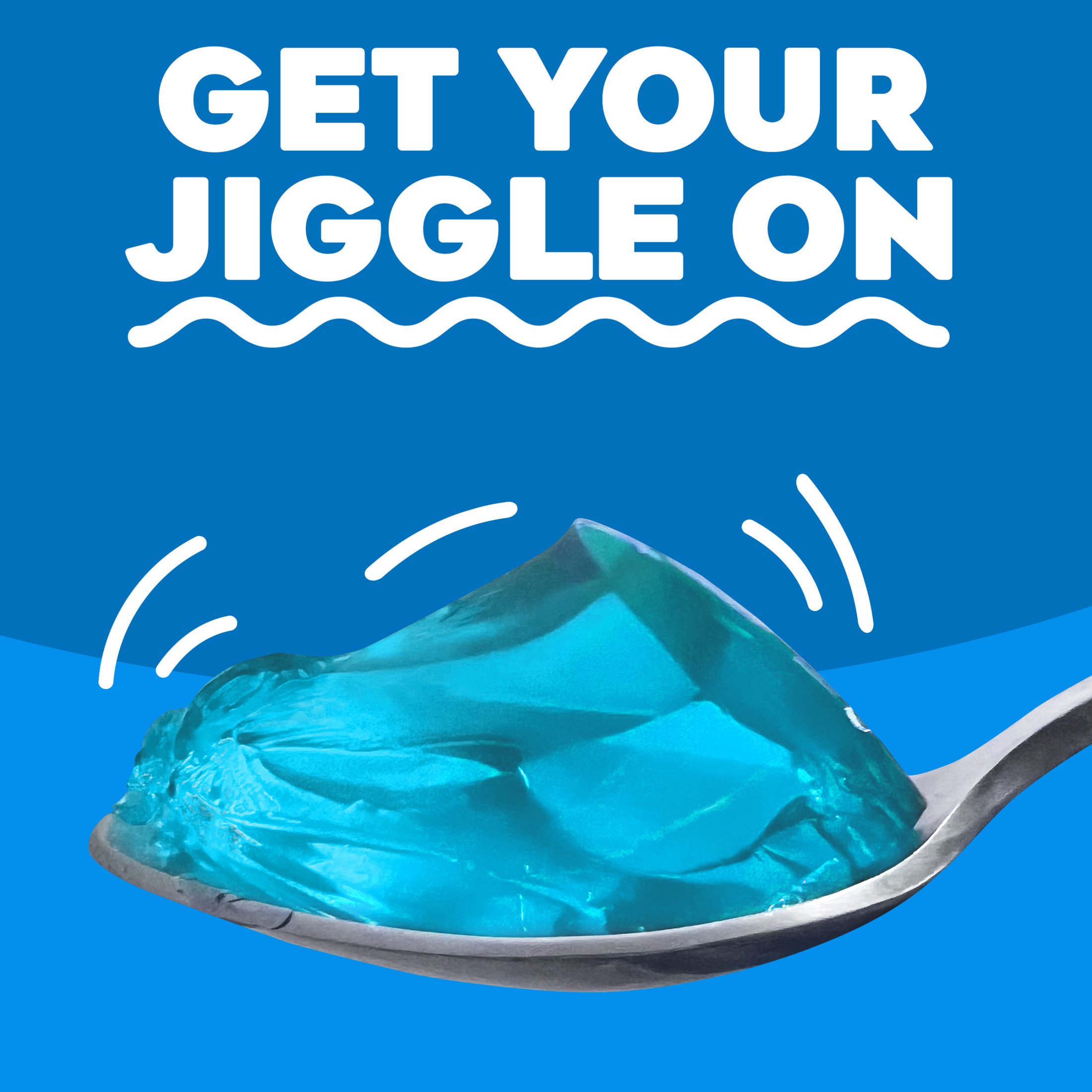 Bột Thạch Vị Berry Blue Jell-O Berry Blue Gelatin, Hộp 85g