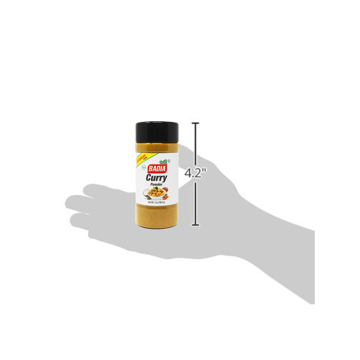 Bột Gia Vị Cà Ri Phong Vị Jamaica Badia Curry Powder Jamaica Style, Chai 56.7g