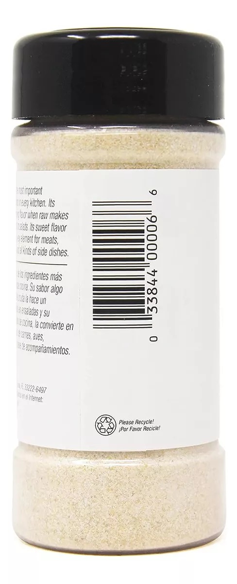 Bột Hành Tây Badia Onion Powder, Gluten Free, Lọ 78g (2.75 Oz.)