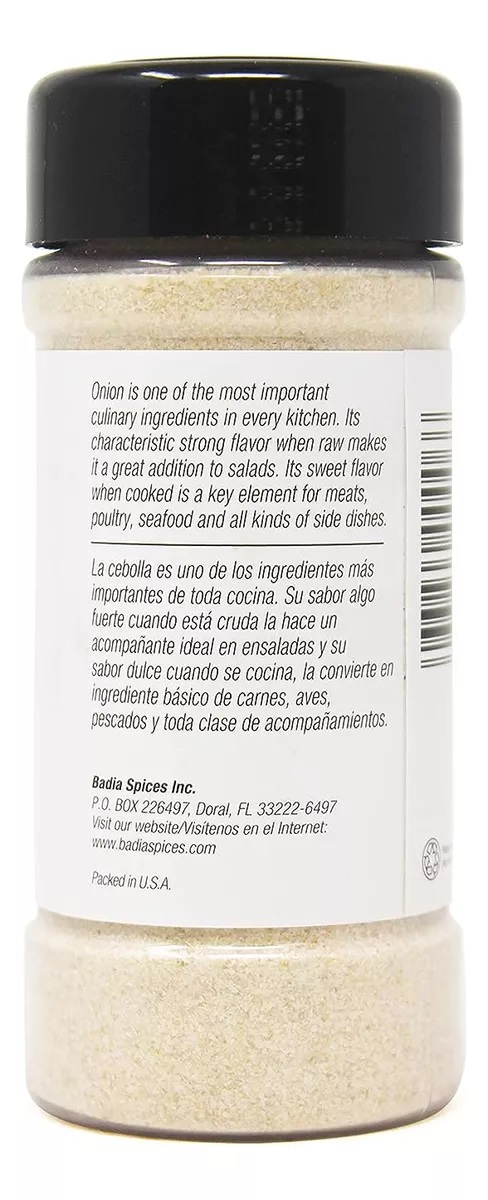 Bột Hành Tây Badia Onion Powder, Gluten Free, Lọ 78g (2.75 Oz.)