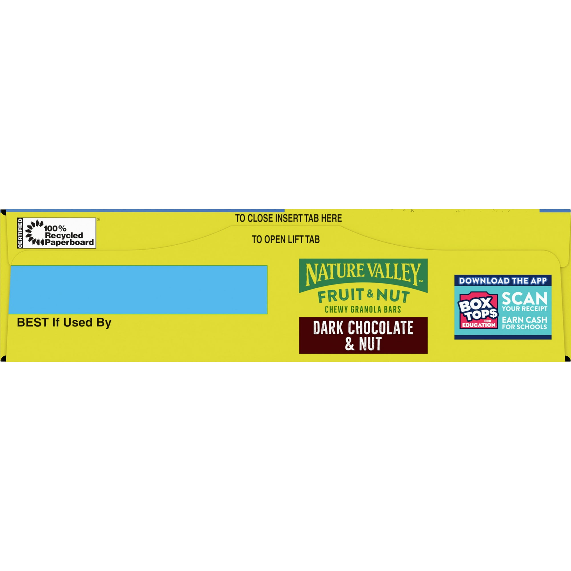 Thanh Ngũ Cốc Socola Đen Mix Trái Cây Và Hạt Nature Valley Chewy Granola Bar Dark Chocolate & Nuts, Hộp 6 Thanh x 35g